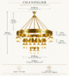 Safa Heritage Multi-Tier Mosque Chandelier – Model CH-0025 – detail view 5