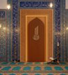 Modern Panel Wooden Mosque Mihrab – custom wooden mosque mihrab