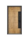 Metal Mosque Entrance Door – Model MDR-0005 – mosque chandelier detail view 1