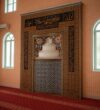 Tile Mosque Mihrab – TA-08 – wooden mosque mihrab detail view 1