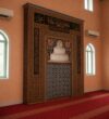 Tile Mosque Mihrab – TA-08 – wooden mosque mihrab detail view 2