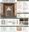 Tile Mosque Mihrab – TA-08 – wooden mosque mihrab detail view 3