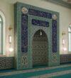 Tile Mosque Mihrab – TA-07 – wooden mosque mihrab detail view 3
