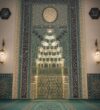 Tile Mosque Mihrab – TA-01 – wooden mosque mihrab detail view 5