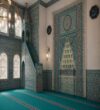 Tile Mosque Mihrab – TA-01 – wooden mosque mihrab detail view 4