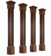 Carved CNC-Carved Walnut Wooden Mosque Door – Model WDR-0039 – custom handcrafted kundekari mosque door
