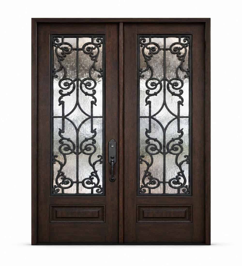 Double-Leaf Wooden Mosque Door – Model WDR-0020 | MosqueBuild Double-Leaf Wooden Mosque Door – Model WDR-0020 – custom handcrafted kundekari mosque door