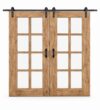 Oak Wooden Mosque Door – Model WDR-0016 – custom handcrafted kundekari mosque door