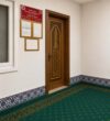 Wooden Mosque Door – Model WDR-0056 – handcrafted kundekari mosque door detail view 2