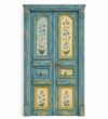 Double-Leaf Wooden Mosque Door – Model WDR-0027 – custom handcrafted kundekari mosque door