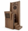 Handcrafted Islamic Wooden Pulpit-Dais – custom wooden mosque mihrab