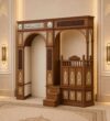 Home Prayer Room Mihrab – wooden mosque mihrab detail view 3