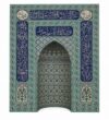 Tile Mosque Mihrab – TA-07 – custom wooden mosque mihrab