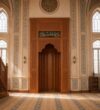 Wooden Mosque Mihrab – Model WMH-0020 – wooden mosque mihrab detail view 3