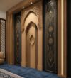 Wooden Mosque Mihrab – WA-11 – wooden mosque mihrab detail view 3