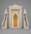 Luxury Marble Mosque Mihrab – custom wooden mosque mihrab