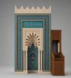 Modern Marble Mosque Mihrab – Model MMH-0002 – custom wooden mosque mihrab