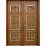 Mosque Kundekari Wooden Door KWD 15