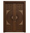 CNC-Carved Wooden Mosque Door – WCD-03 – custom handcrafted kundekari mosque door