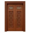 Wooden Mosque Door – WCD-10 – custom handcrafted kundekari mosque door