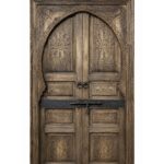 arched double door 1000x1100