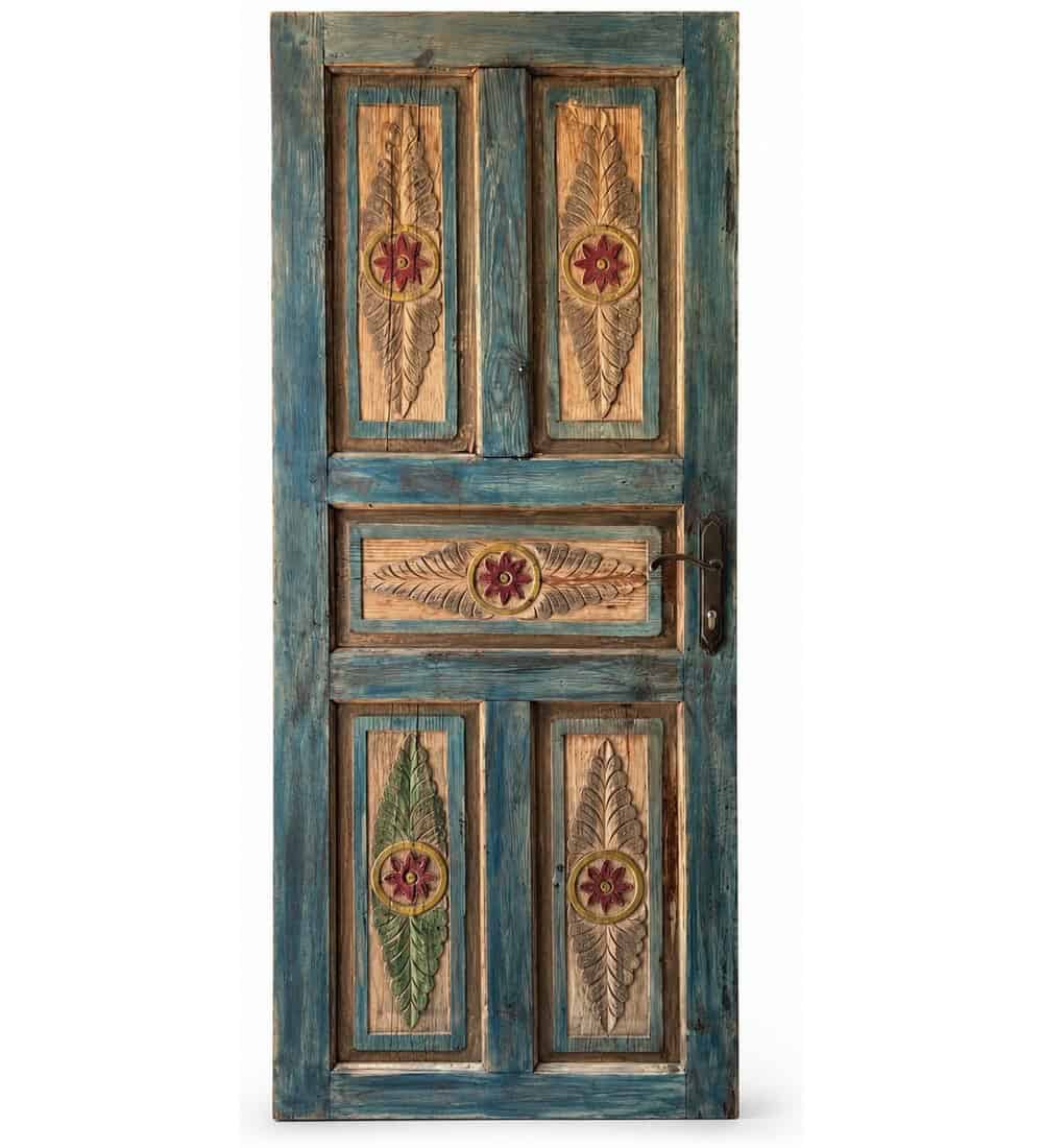 Wooden Mosque Door – Model WDR-0030 – custom handcrafted kundekari mosque door
