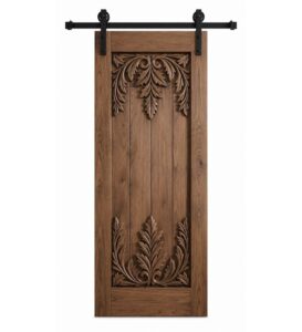 Carved Wooden Mosque Door – custom handcrafted kundekari mosque door