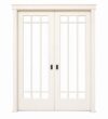 Double-Leaf Wooden Mosque Door – Model WDR-0045 – custom handcrafted kundekari mosque door