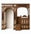Home Prayer Room Mihrab – custom wooden mosque mihrab
