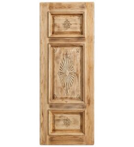 Oak Wooden Mosque Door – Model WDR-0018 – custom handcrafted kundekari mosque door