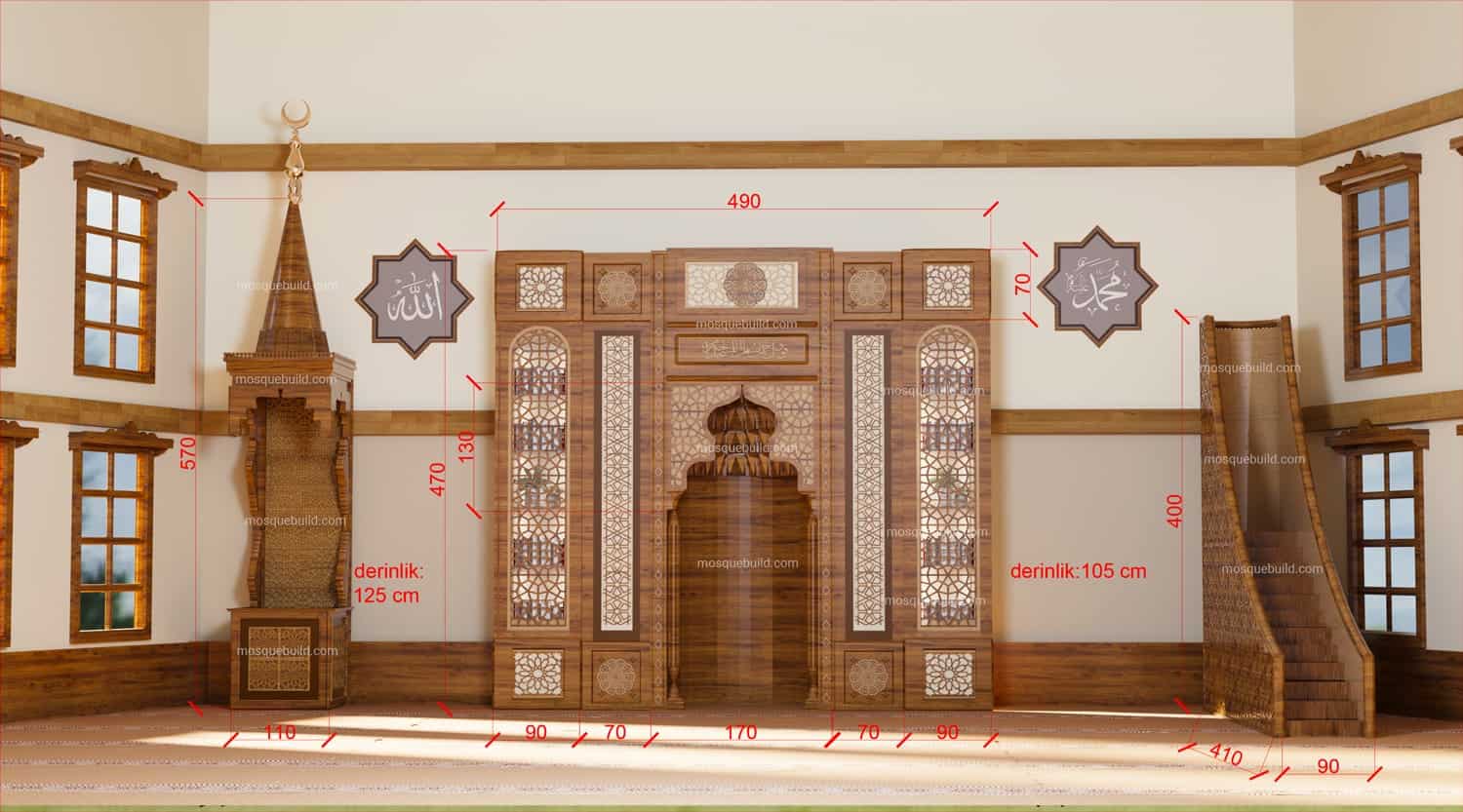 mihrap minbar mihrap minbar