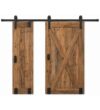 Double-Leaf Wooden Mosque Door – Model WDR-0033 – custom handcrafted kundekari mosque door