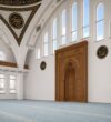 Classic Ottoman Stlye Mihrab – wooden mosque mihrab detail view 3