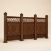 Architectural Wooden Mosque Wall Cladding & Separator – Model WCL-260816-006 three-quarter product view