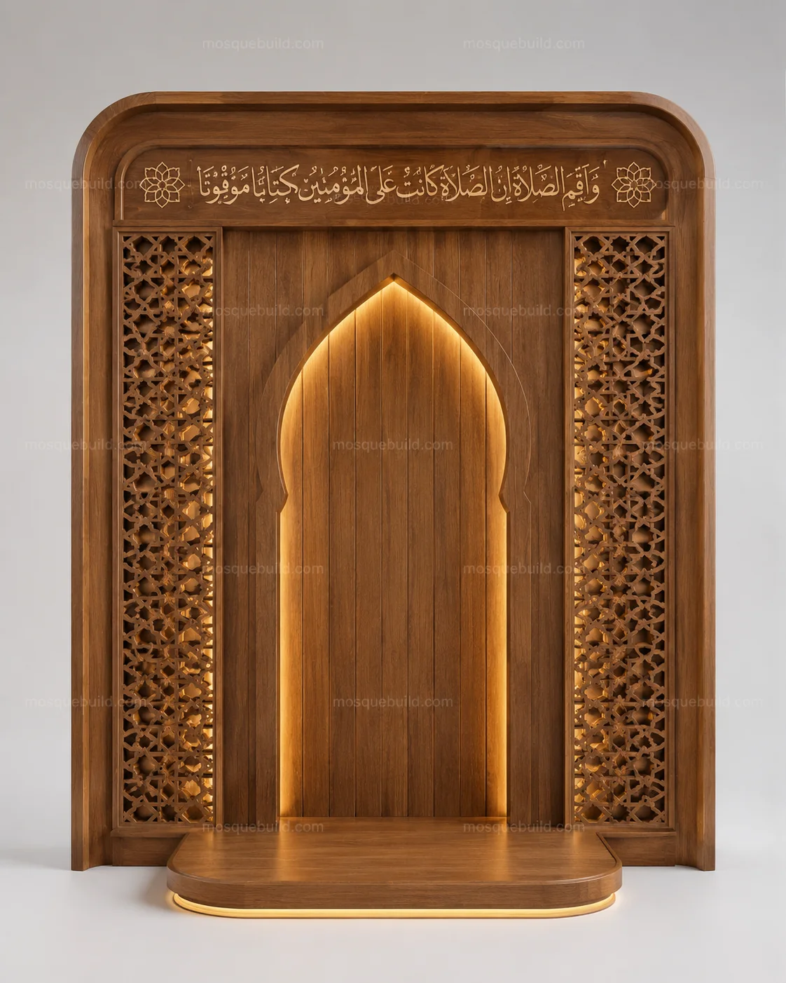 Contemporary Modern Mosque Mihrab – Model MIH-260816-031 – Main Contemporary Modern Mosque Mihrab – Model MIH-260816-031 front product view