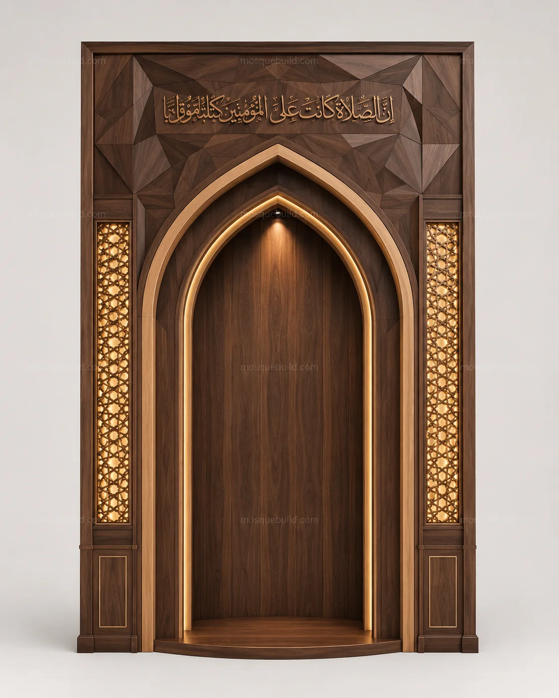 Contemporary Modern Mosque Mihrab – Model MIH-260816-039 – Main Contemporary Modern Mosque Mihrab – Model MIH-260816-039 front product view