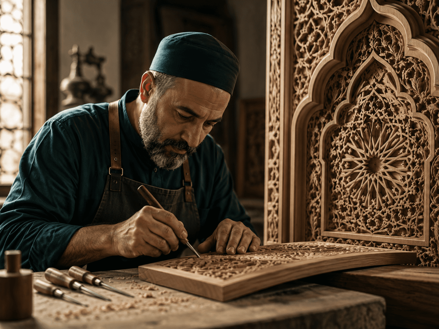 MosqueBuild mosque interior