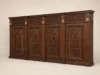 Decorative Wooden Mosque Wall Cladding & Separator – Model WCL-260816-005 three-quarter product view