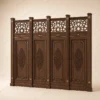 Lattice Wooden Mosque Wall Cladding & Separator – Model WCL-260816-007 three-quarter product view
