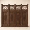 Lattice Wooden Mosque Wall Cladding & Separator – Model WCL-260816-007 front product view
