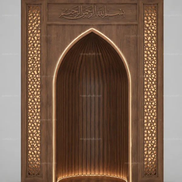 Linear Modern Mosque Mihrab – Model MIH-260816-046