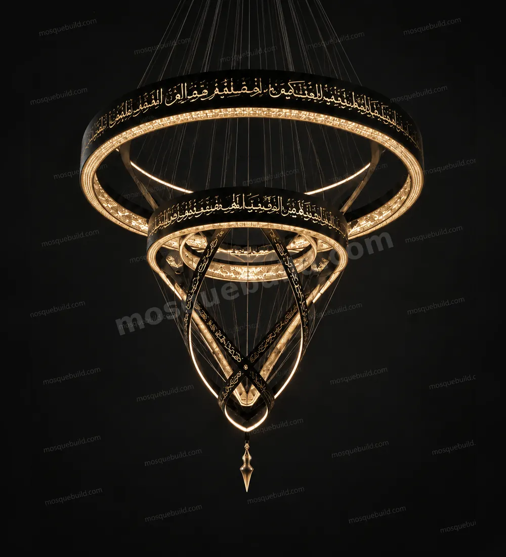 Nur-i Hülasa Sculptural Chandelier front product view