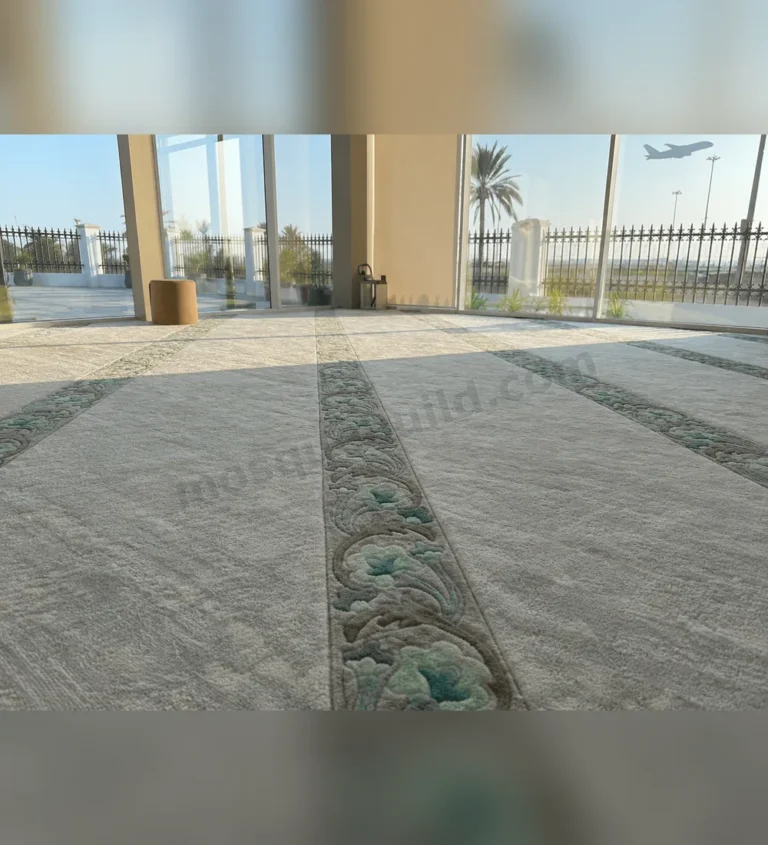 Prayer Hall Layout & Carpet Planning — mosque interior application