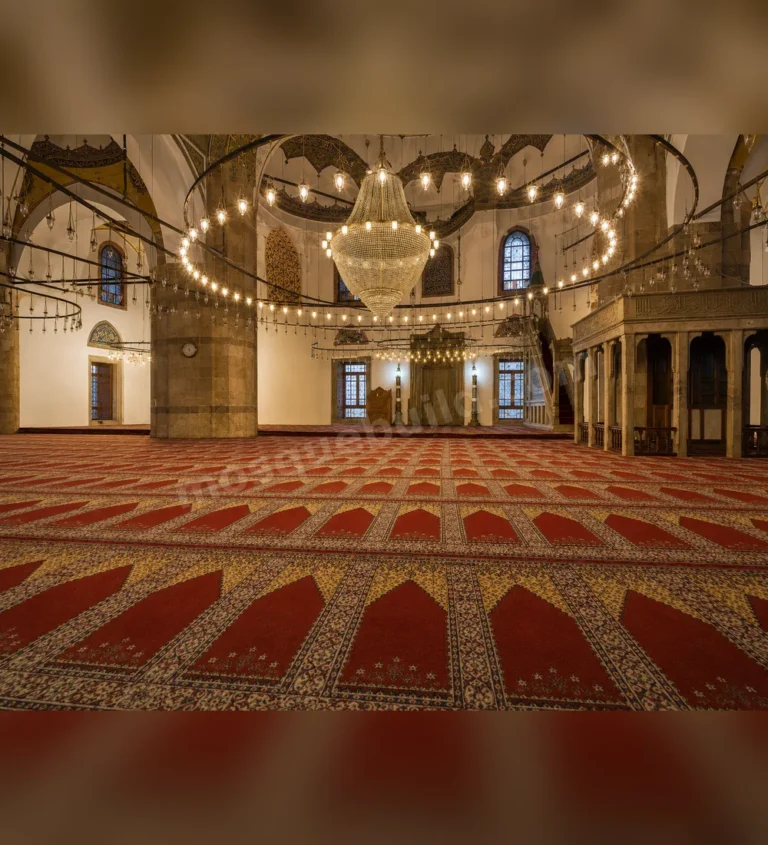 Mosque Carpet Roll Specification & Installation Guide — technical/detail view