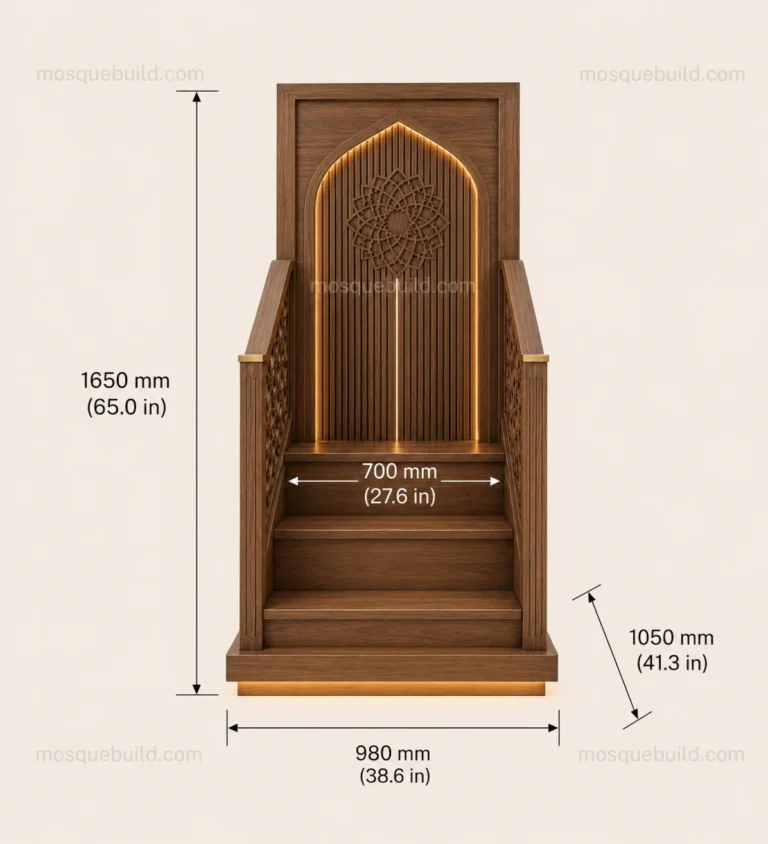 Minbar, Mihrab & Mosque Furniture Guides — related solution
