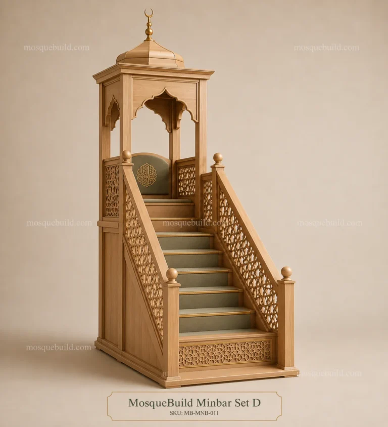 Minbar, Mihrab & Mosque Furniture Guides — project reference