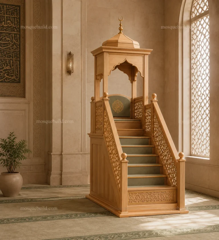 Minbar, Mihrab & Mosque Furniture Guides — technical reference