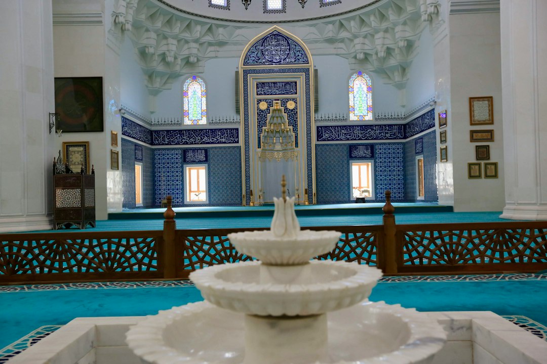 Moschee Wasch- und Wudu-Bereich