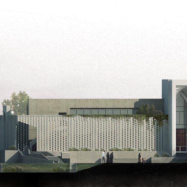 Illuminated Mosque Design Project (300 People Capacity) - 048 – Detail View 6