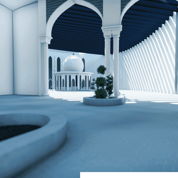 Islamic Center Project (1200 People Capacity) - 034 Mosque Design Project – Detail View 9